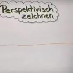 perspektivisch zeichnen, horizont zeichnen