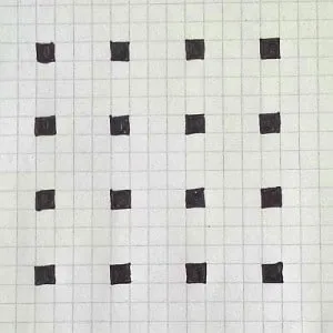 zentangle anleitung gegen stress schritt 1