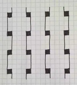 zentangle anleitung gegen stress schritt 3