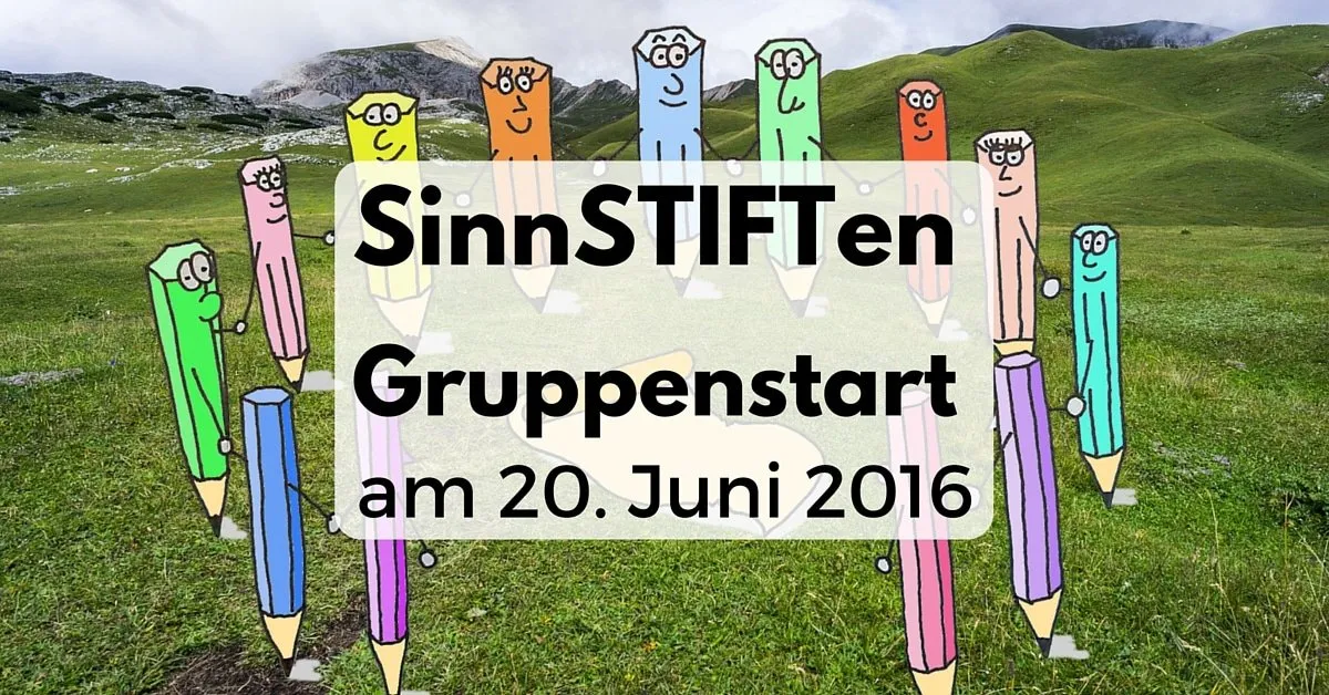 SinnSTIFTen als Gruppenkurs 1