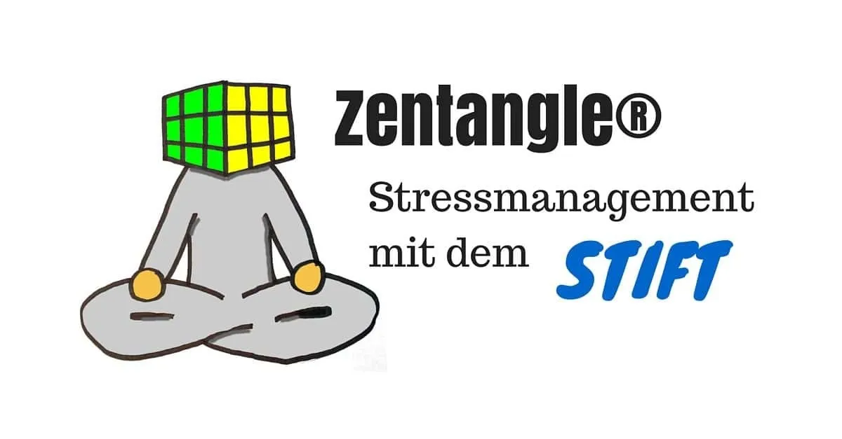 Zentangle Anleitung gegen Stress