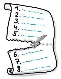 Beschränke dich auf maximal 5 Argumente