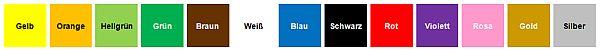Palette der Farben - Flipchart gestalten - Flipchart gestalten