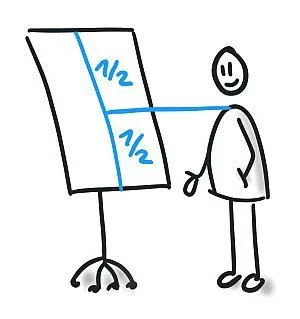 Wichtig für deine Flipchart Präsentation: Stelle dir das Flipchart auf die richtige Höhe ein. Wichtig für deine Flipchart Präsentation: Stelle dir das Flipchart auf die richtige Höhe ein.