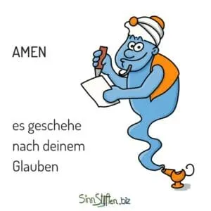Coaching Karten - Amen es geschehe nach deinem Glauben