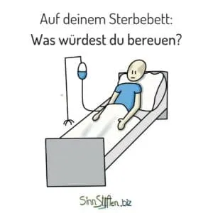 Coaching Karten - Was wuerdest du am Sterbebett bereuen