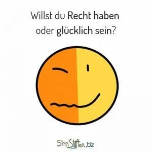 Coaching Karten - Willst du Recht haben oder glücklich sein