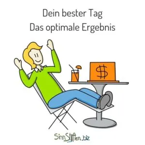 Coaching Karten - dein bester Tag - das optimale Ergebnis