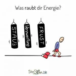 Coaching Karten - Was sind deine Energieräuber? Kämpfen, Aufgeben oder Ignorieren?