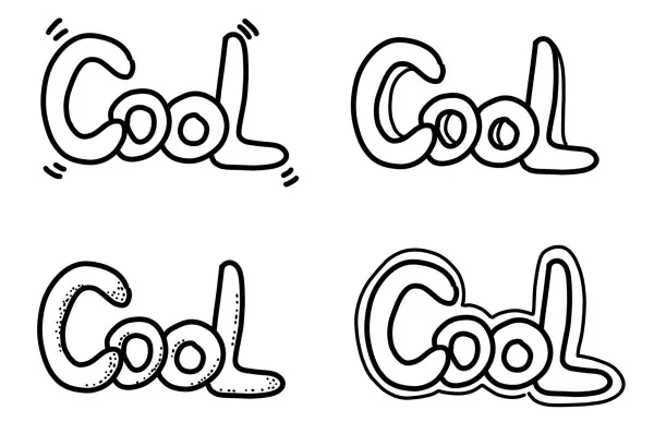 mit anderen Flipchart Schriften für Abwechslung sorgen