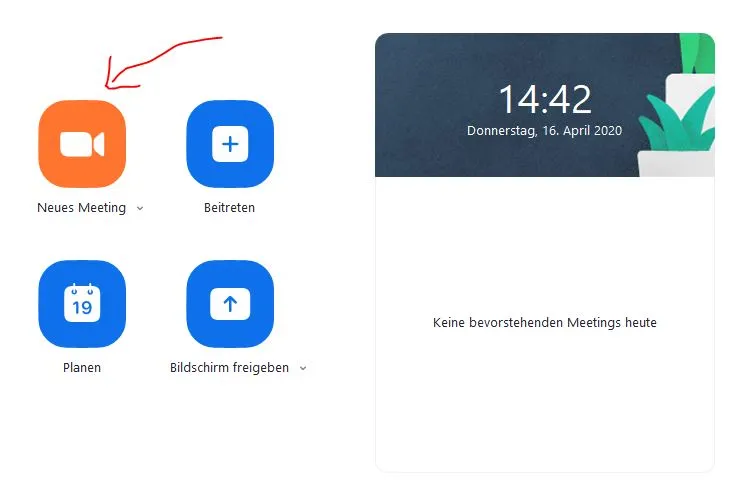 1-Zoom-meeting-starten