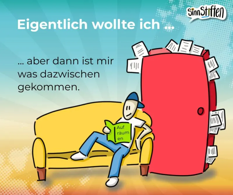 Aufschieberitis Aufschieben Prokrastination