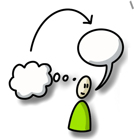 gedacht ist nicht gesagt