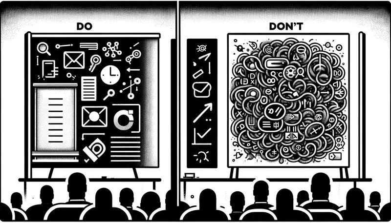 Präsentationstechnik: Sind Zeichnungen im Vortrag unprofessionell? 36