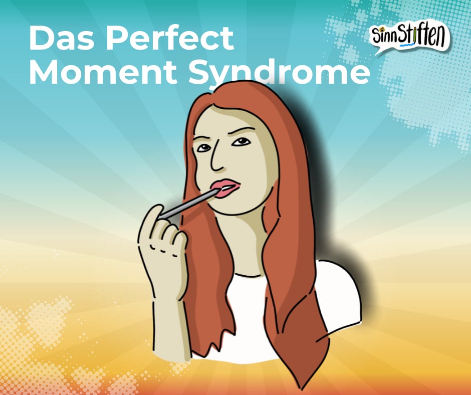 Perfect Moment Syndrome - Bilder einer nachdenklichen Frau