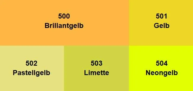 Farbpsychologie – 12 Farben und ihre Bedeutung, Wirkung 4