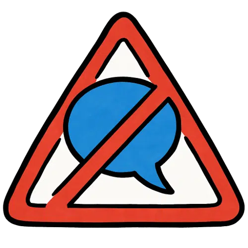 sätze verboten