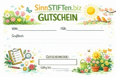 Sinnstiften Gutschein Frühling
